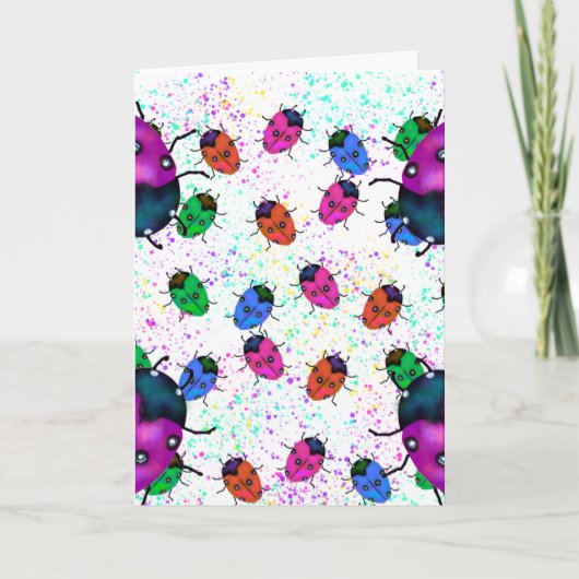 ラディバグアート カード (正面)