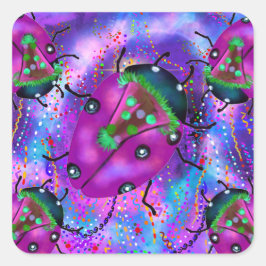 ラディバグアート スクエアシール