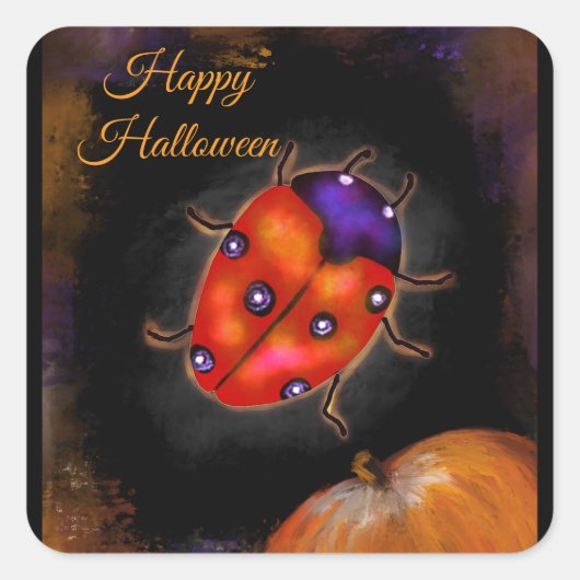 ラディバグアート スクエアシール (正面)