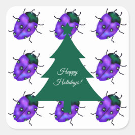 ラディバグアート スクエアシール