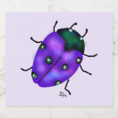 ラディバグアート スパークリングワインラベル (シングルラベル)