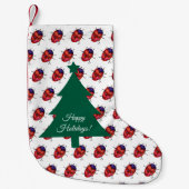 ラディバグアート スモールクリスマスストッキング (正面)