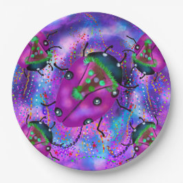 ラディバグアート ペーパープレート