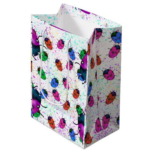 ラディバグアート ミディアムペーパーバッグ (正面アングル)