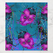 ラディバグアート ワインラベル (シングルラベル)