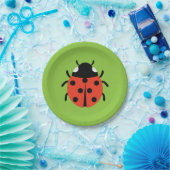 ラディバグイラストレーション ペーパープレート (パーティー)