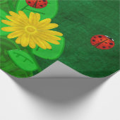 ラディバグウィムジー3Dフォークアート ラッピングペーパー (角)