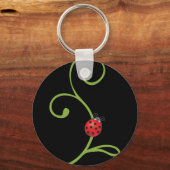 ラディバグオンつる植物 キーホルダー (正面)