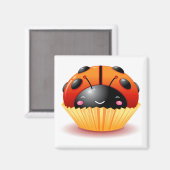 ラディバグカップケーキマグネット マグネット (正面/裏面)