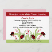 ラディバグガーデン#2ベビーシャワー招待状 招待状 (正面/裏面)