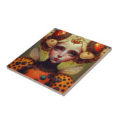 ラディバグクイーン2かわいいファンタジーアート タイル (側面)