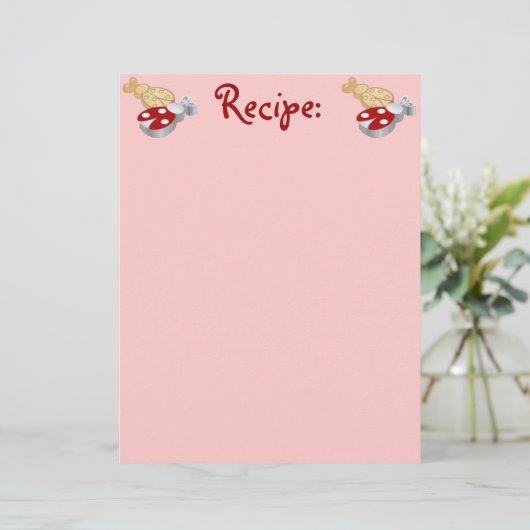 ラディバグクッキーレシピ紙 (スタンド正面)