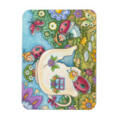 ラディバグコテージ長方形マグネット マグネット (縦)