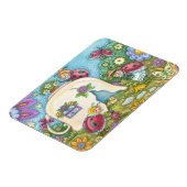 ラディバグコテージ長方形マグネット マグネット (左側)