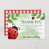 ラディバグサンキューカード エンクロージャーカード (正面/裏面)