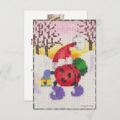 ラディバグサンタへの招待 招待状 (正面/裏面)