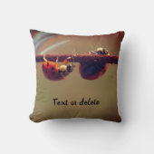 ラディバグスバランパーソナライズされたシング クッション (正面)