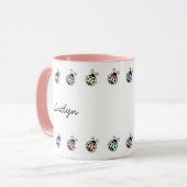 ラディバグスパ多彩ステル マグカップ (正面左)