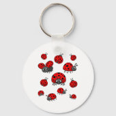 ラディバグズアート男の子の子供よちよちよち虫のラディブ キーホルダー (正面)