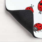 ラディバグズアート男の子の子供よちよちよち虫のラディブ マウスパッド (コーナー)