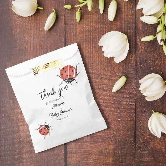 ラディバグズベビーシャワー フェイバーバッグ