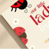 ラディバグデイジー誕生日招待状リトルバグパーティー 招待状