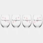 ラディバグデザインワイングラス ステムなしワイングラス (裏面)