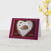 ラディバグハッピーバースデーカード カード (黄色い花)