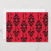 ラディバグバグ昆虫幾何学誕生日パーティー 招待状 (裏面)