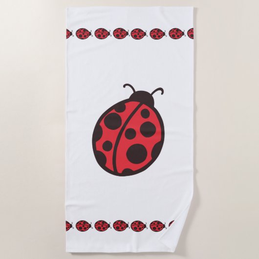 ラディバグバスビーチタオル ビーチタオル (正面)