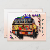 ラディバグバス インビテーションポストカード (正面/裏面)