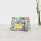 ラディバグバブルバスラディバグファミリー空白のノートカード カード (正面)