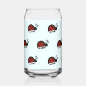 ラディバグパターン ガラス缶 (左)