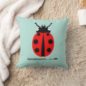 ラディバグパターン クッション (ブランケット)