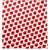 ラディバグパターン シャワーカーテン (正面)