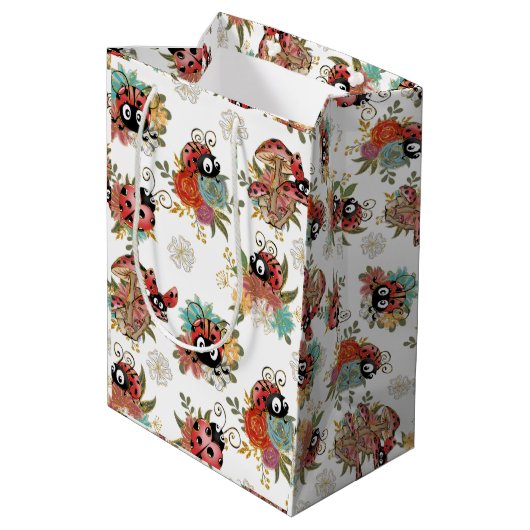 ラディバグパーティー抱き枕 ミディアムペーパーバッグ (裏面アングル)