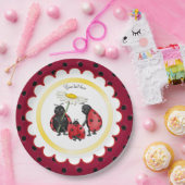 ラディバグファミリー散歩 ペーパープレート (パーティー)