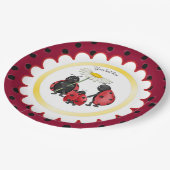 ラディバグファミリー散歩 ペーパープレート (アングル)