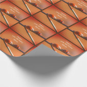 ラディバグフレンズ自然パーソナライズされた誕生日 ラッピングペーパー (角)