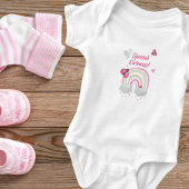 ラディバグベビーガールワンピースボディスーツ ベビーボディスーツ