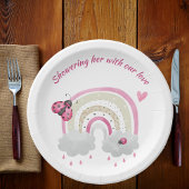 ラディバグベビーシャワープレート ペーパープレート