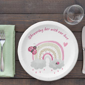 ラディバグベビーシャワープレート ペーパープレート