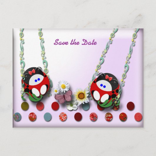 ラディバグベビー 案内ポストカード (正面)