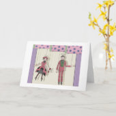 ラディバグマリオネット カード (黄色い花)