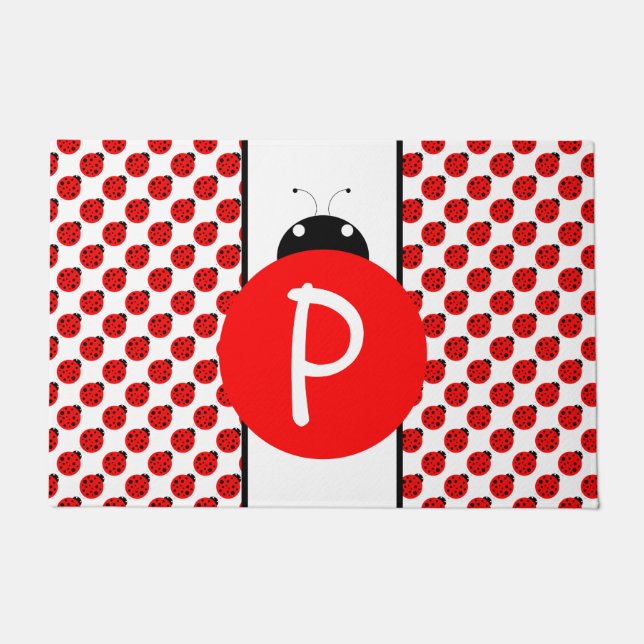 ラディバグモノグラム ドアマット (正面)