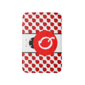 ラディバグモノグラム バスマット (正面縦)