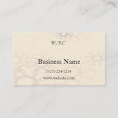 ラディバグモノグラム 名刺 (裏面)