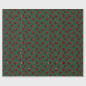 ラディバグラッピング紙かわいいラディバードバグ紙 ラッピングペーパー (フラット)