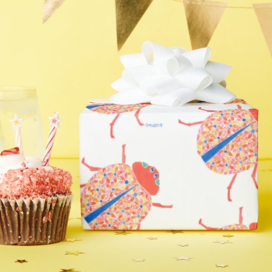 ラディバグラッピング紙 ラッピングペーパー (誕生日パーティー)