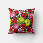 ラディバグラディバードキュートチルドレン子供部屋 クッション (裏面)